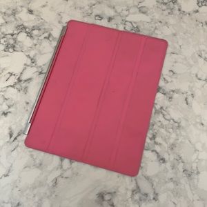 Pink Apple iPad Magnetic Cover